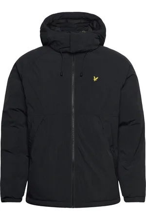 Lyle & Scott Padded Puffer Jacket Foret Jakke Black