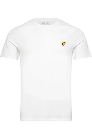 Lyle & Scott Tape T-Shirt Sport Men Men Sports Clothes Sport Tops Sport T-Skjorte White