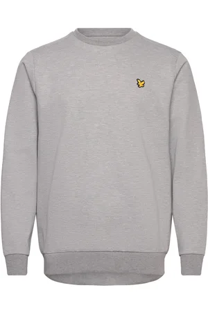 Lyle & Scott Crew Neck Fly Fleece Sport Sweatshirts & Hoodies Sweatshirts Grey