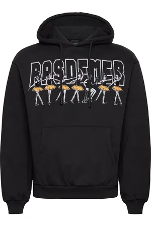 PAS DE MER Ballet Hoody Tops Sweatshirts & Hoodies Hoodies Black