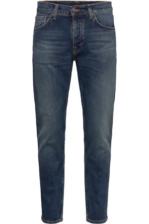 Nudie Jeans Solid Ollie Wild Blue Designers Jeans Regular Blue