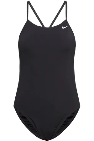Nike Nike Hydrastrong Solid Cutout Piece Sport Swimsuits Black