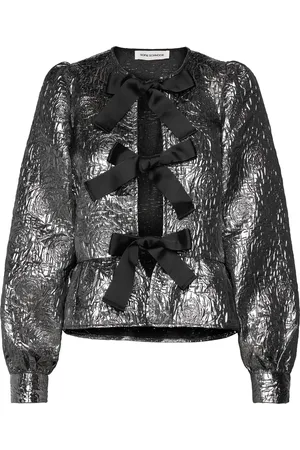 Sofie Schnoor Sadiesw Shirt Tops Blouses Long-sleeved Silver