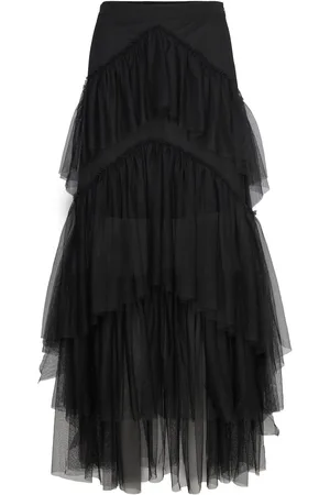Sofie Schnoor Ellesw Skirt Skirts Maxi Skirts Black