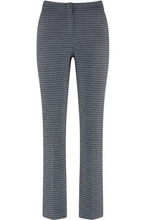 Gerry Weber Pant Long Bottoms Trousers Slim Fit Trousers Navy