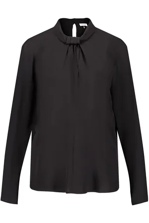 Gerry Weber Blouse 1/1 Sleeve Tops Blouses Long-sleeved Black