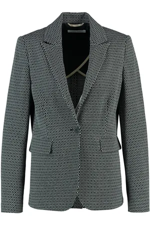 Gerry Weber Blazer Long Sleeve Blazers Single Breasted Blazers Grey