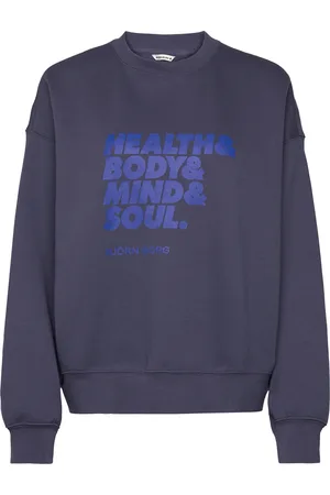 Björn Borg Studio Over D Crew Sport Women Sport Clothing Sport Sweatshirts & Hoodies Sport Sweatshirts Navy