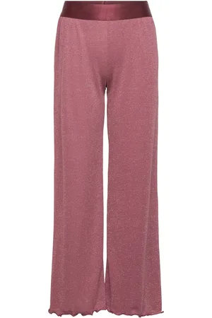 The New Tnfarah Wide Pants Bottoms Sweatpants Pink