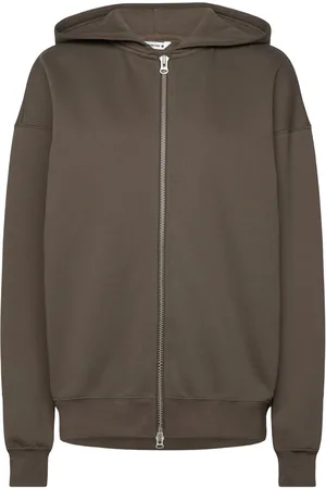 Björn Borg Studio Over D Zip Hoodie Sport Women Sport Clothing Sport Sweatshirts & Hoodies Sport Hoodies Brown