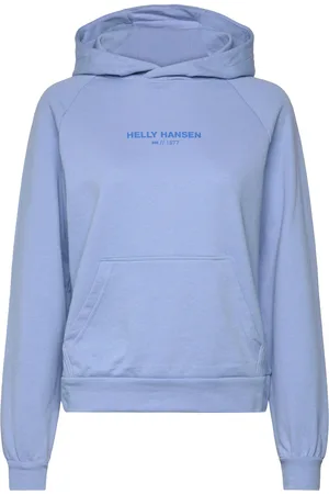 Helly Hansen W Core Hoodie Sport Sport Clothing Sport Sweatshirts & Hoodies Sport Hoodies Blue