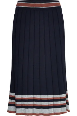 Benetton Skirt Skirts Knee-length & Midi Skirts Navy