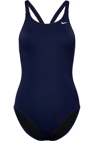 Nike Nike Hydrastrong Solid Fastback Piece Sport Swimsuits Navy