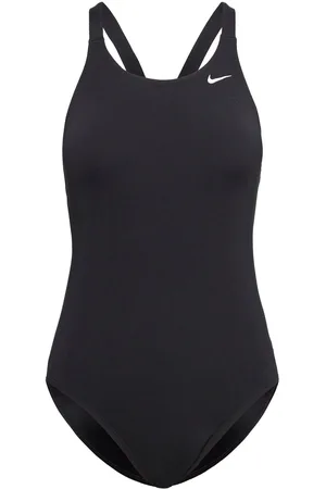 Nike Nike Hydrastrong Solid Fastback Piece Sport Swimsuits Black