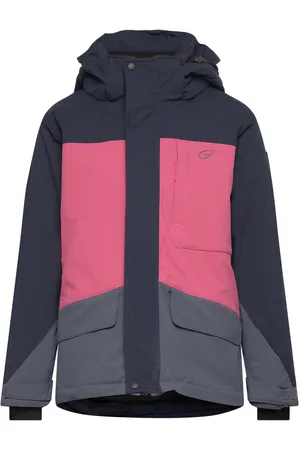 Five Seasons Kaprun Jkt Jr Sport Snow-ski Clothing Snow-ski Jacket Navy