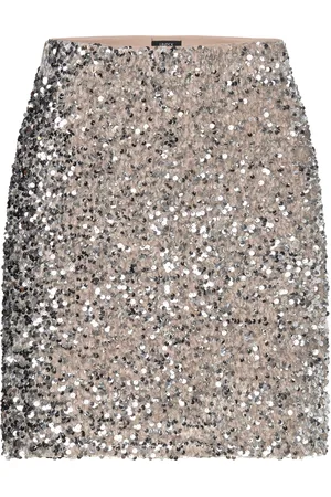 Lindex Skirt Malva Skirts Short Skirts Silver