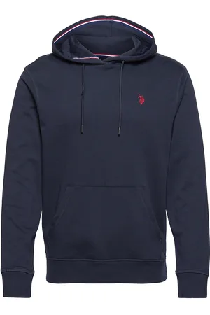 U.S. Polo Assn. Uspa Sweatshirt Brayden Men Tops Sweatshirts & Hoodies Hoodies Blue