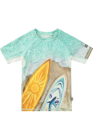 Molo Neptune Swimwear Swim Tops Blue