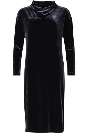 Ivo Nikkolo Long Sleeve Dress, Dametina 2 Knælang Kjole Black