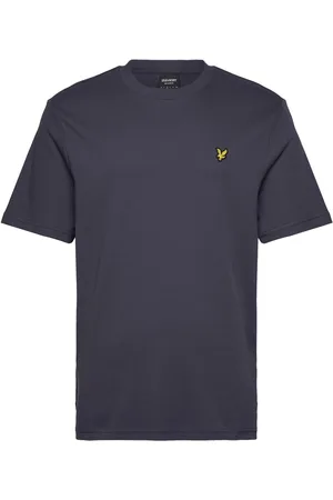 Lyle & Scott Interlock T-Shirt Tops T-Kortærmet Skjorte Navy