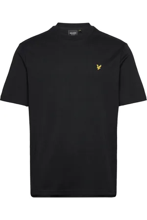 Lyle & Scott Interlock T-Shirt Tops T-Kortærmet Skjorte Black