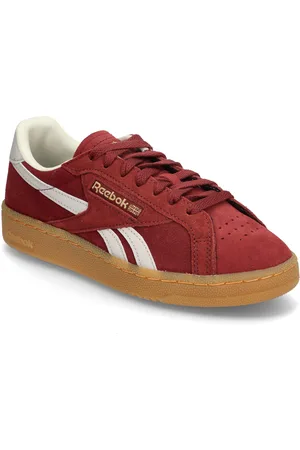 Reebok Club C Grounds Uk Sport Women Sport Shoes Sport Sneakers Sport Low Top Sneakers Burgundy