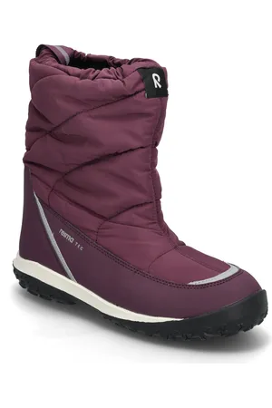 Reima Tec Winter Boots, Kinoskin Vinterstøvler Pull On Purple