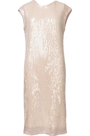 Ivo Nikkolo Short Sleeve Dress, Deco Kort Kjole Cream