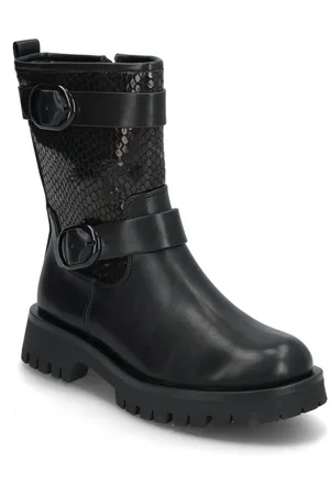 Tamaris Women Boots Shoes Boots Ankle Boots Ankle Boots Flat Heel Black