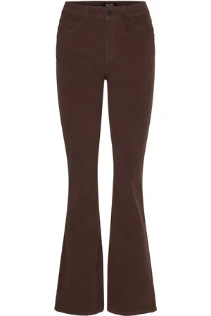 Ivy Copenhagen Ivy-Tara Flare Jeans Baby Cord Bottoms Jeans Flares Brown