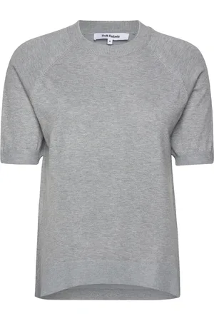 Soft Rebels Srmarla Ss O-Neck Tops Knitwear Jumpers Grey