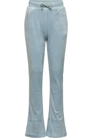 Juicy Couture Diamante Bootcut Jogger Bottoms Sweatpants Blue