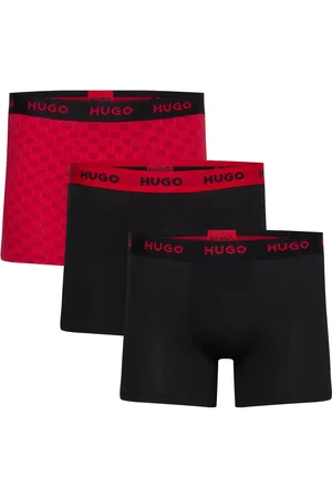 HUGO BOSS Boxerbr Trplt Design Boxershorts Black