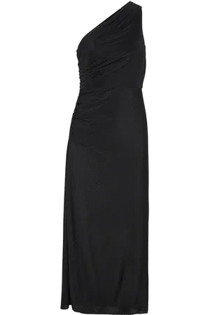 French Connection Talitha Plisse Maxi Dress Maxikjole Festkjole Black
