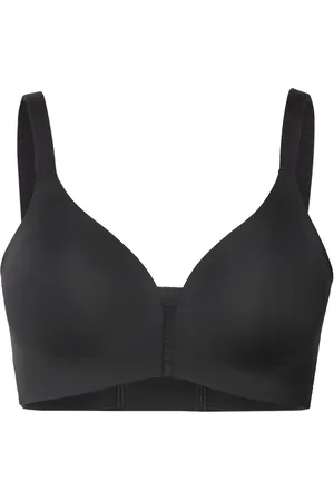 Triumph Flex Smart P Ex Lingerie Bras & Tops Soft Bras Non Wired Bras Black