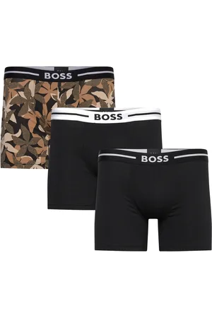 HUGO BOSS Boxerbr 3P Bold Des Boxershorts Black