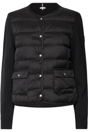 Tommy Hilfiger Ul Down Knit Mix Jkt Foret Jakke Black