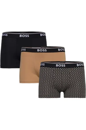 HUGO BOSS Trunk 3P Power Desig Boxershorts Black