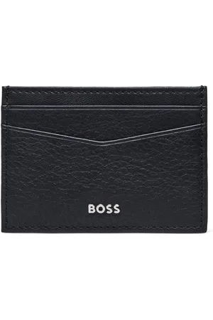 HUGO BOSS New Crosstown_M_Clip Accessories Wallets Cardholder Black