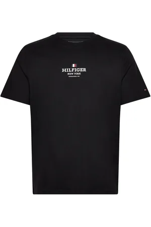 Tommy Hilfiger Rwb Hilfiger Tee Tops T-Kortærmet Skjorte Black