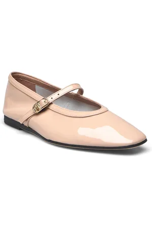 Tommy Hilfiger Ballerina Maryjane Patent Ballerinasko Ballerinaer Beige