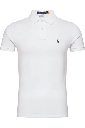 Ralph Lauren The Iconic Mesh Polo Shirt Tops Polos Short-sleeved White