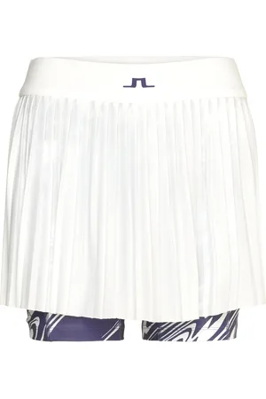 J Lindeberg Caitlin Skirt Sport Women Sport Clothing Sport Dresses & Skirts Sport Skirts White