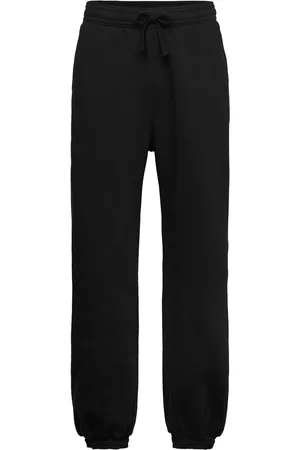 Weekday Relaxed Heavyweight Sweatpants Bottoms Sweatpants Black