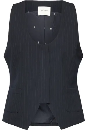 Sofie Schnoor Yokosw Vest Blazers Sleeveless Blazers Navy