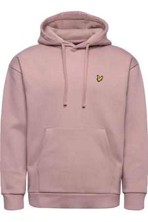 Lyle & Scott Over D Pullover Hoodie Tops Sweatshirts & Hoodies Hoodies Pink