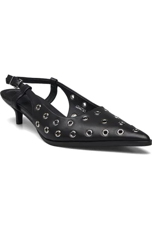 Sofie Schnoor Rileysw Shoe Shoes Sling Backs Heeled Slingbacks Black