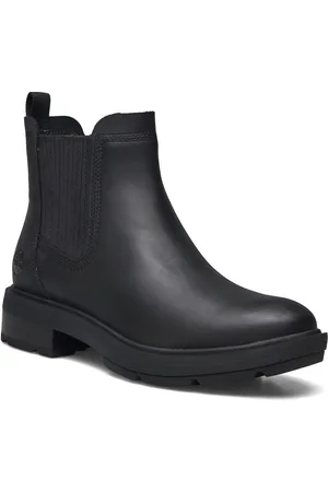 Timberland Mid Chelsea Boot Shoes Chelsea Boots Black