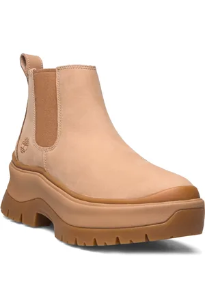 Timberland Mid Chelsea Boot Shoes Boots Ankle Boots Ankle Boots Flat Heel Beige