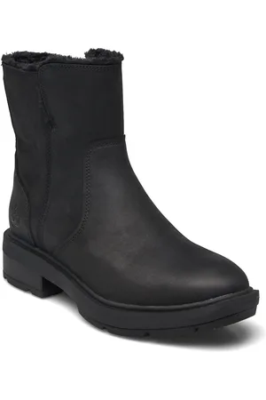 Timberland Mid Warm Lined Boot Shoes Wintershoes Black